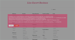 Desktop Screenshot of liveescortreviews.com